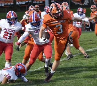 Henry Huber on football: Rhinehart’s meteoric pace has headlined Shore’s growing receiver core